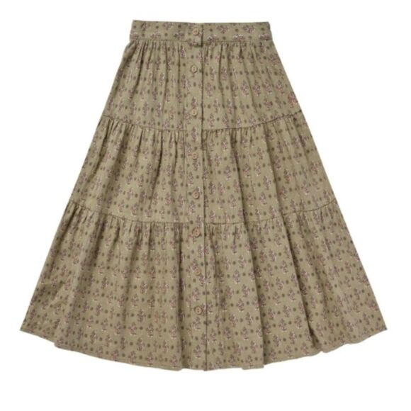 NWT! Rylee & Cru Joelle Skirt in Flower Block Size 2-3Y - Picture 1 of 7